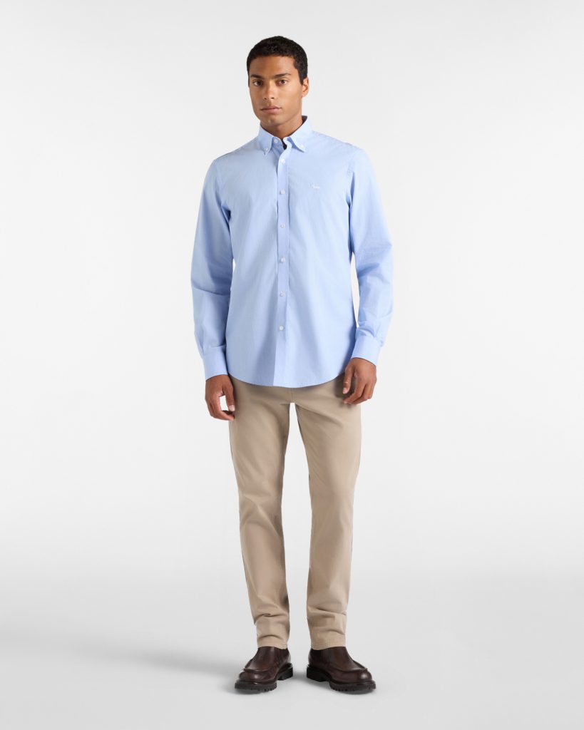 Camicia in fil-à-fil — Sky