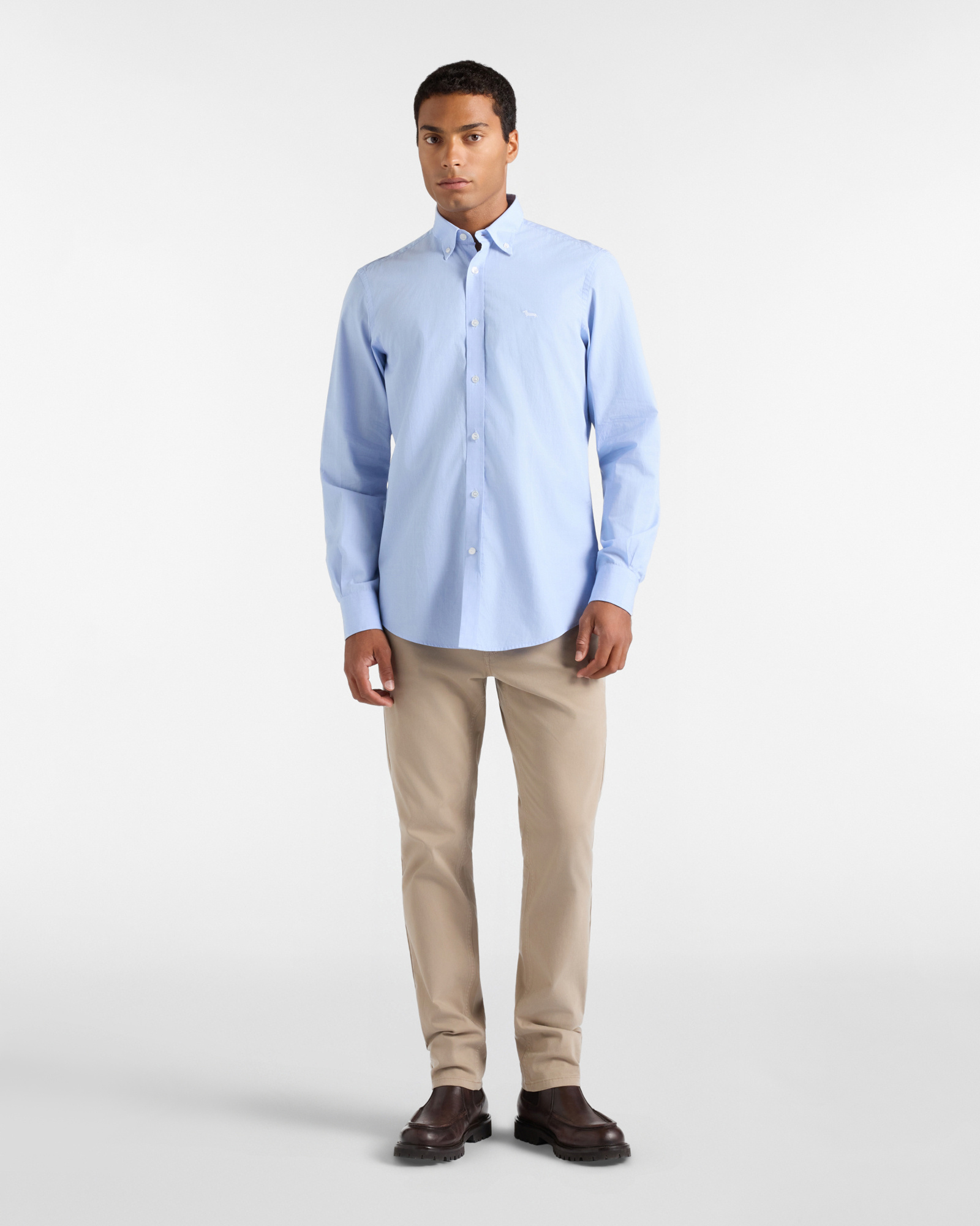 Camicia in fil-à-fil — Sky