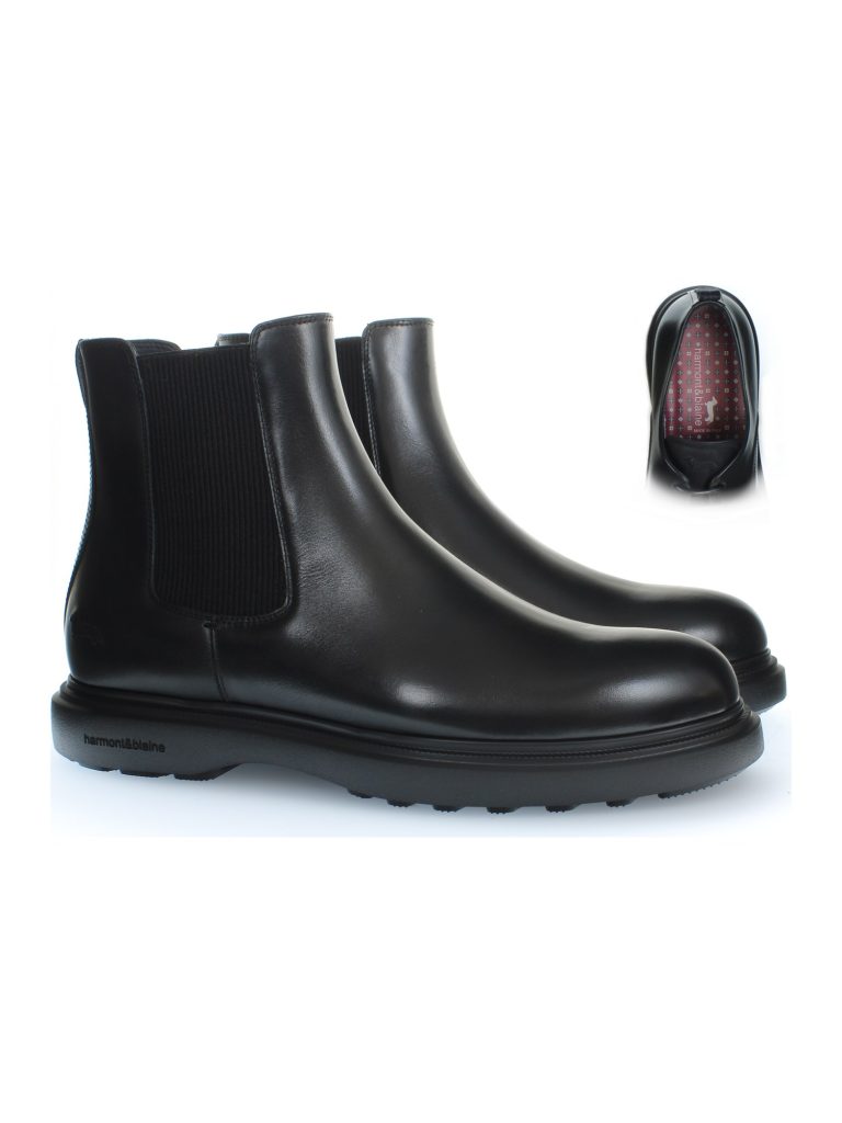 Chelsea boot in pelle — Nero