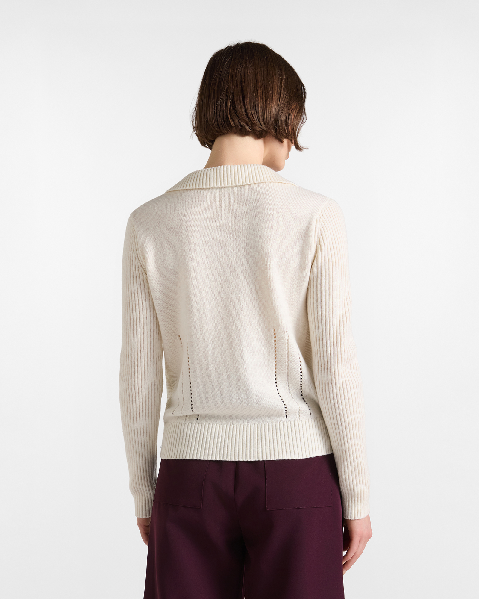 Polo in maglia donna vestibilità morbida — Nature