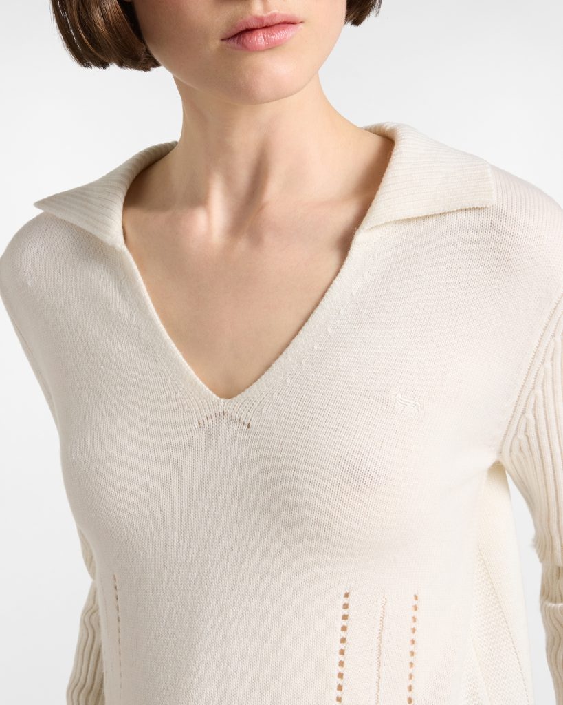 Polo in maglia donna vestibilità morbida — Nature