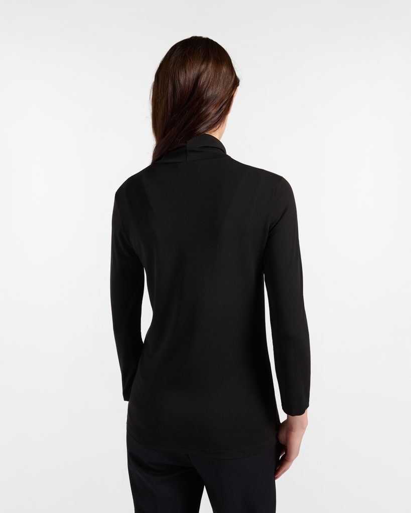 Dolcevita donna con bassotto — Nero