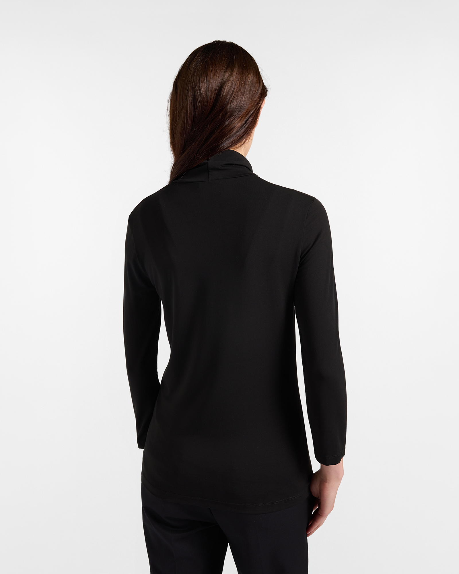 Dolcevita donna con bassotto — Nero