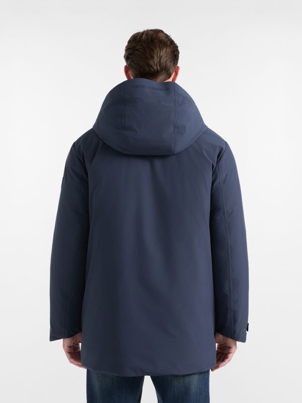 Giubbino in softshell — Blu navy