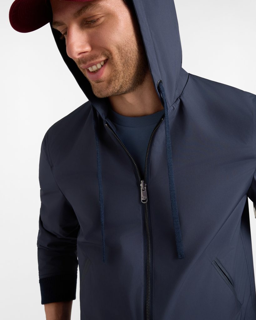 K-way reversibile — Blu navy