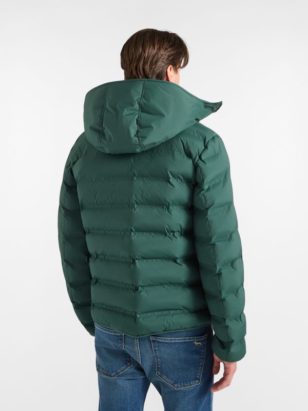 Bomber trapuntato — Verde bottiglia