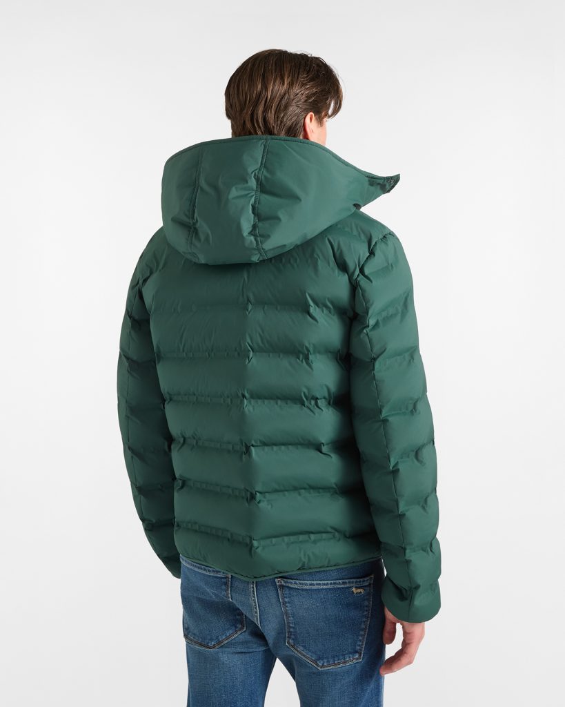 Bomber trapuntato — Verde bottiglia
