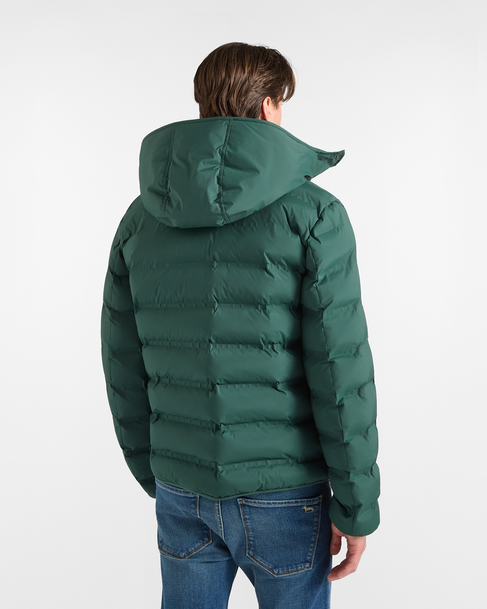 Bomber trapuntato — Verde bottiglia