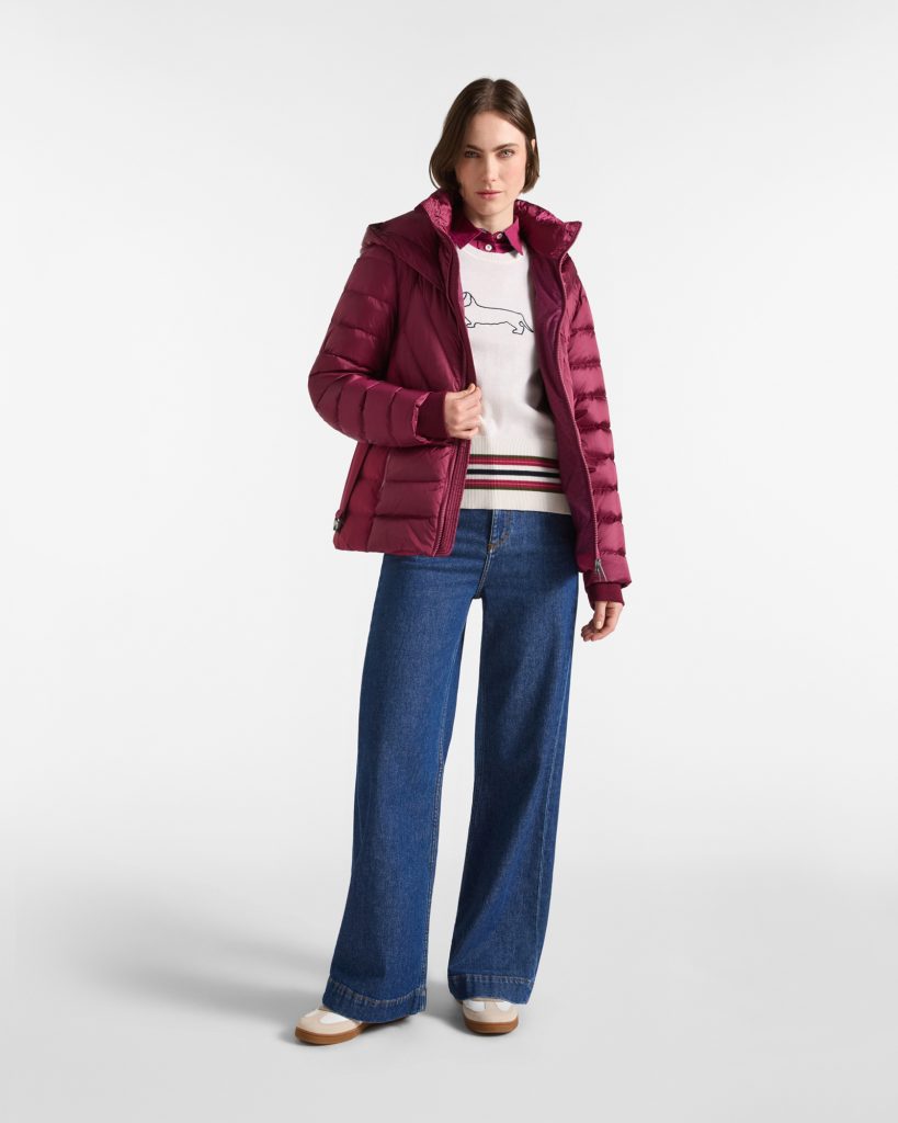 Giacca in piuma donna — Indian rose