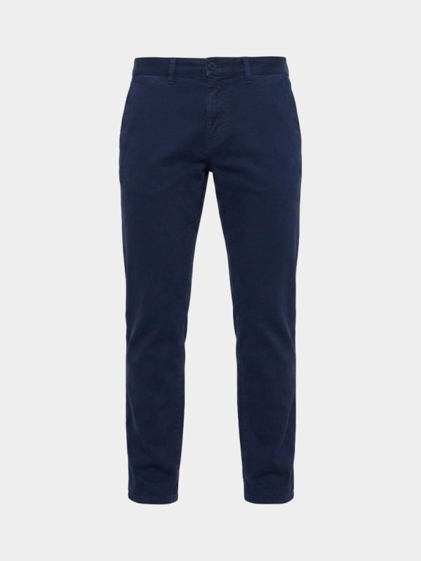 Pantalone 5 tasche Colorfive narrow — Blu navy