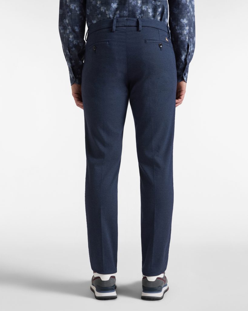 Chino basic narrow — Blu navy