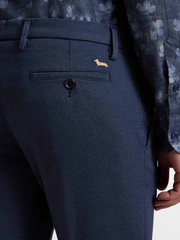Chino basic narrow — Blu navy