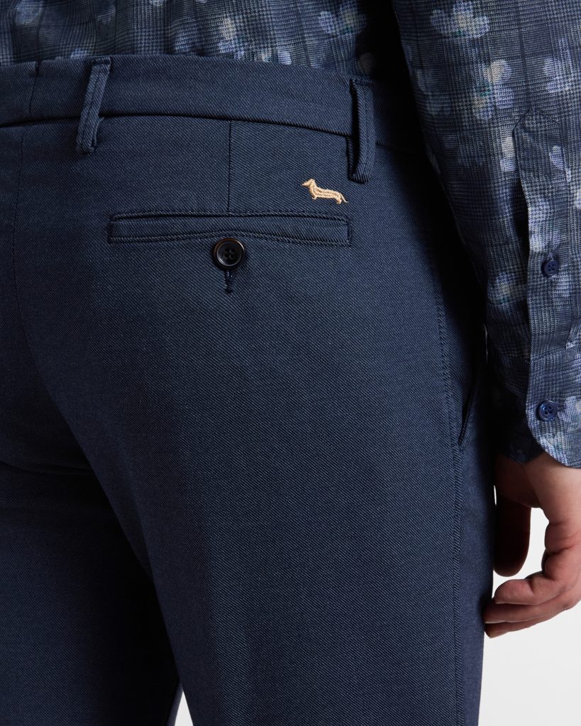 Chino basic narrow — Blu navy
