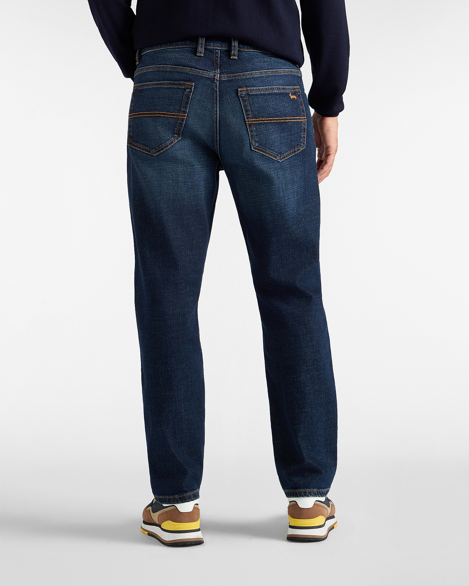 Jeans 5 tasche regular 12 oz — Blu denim