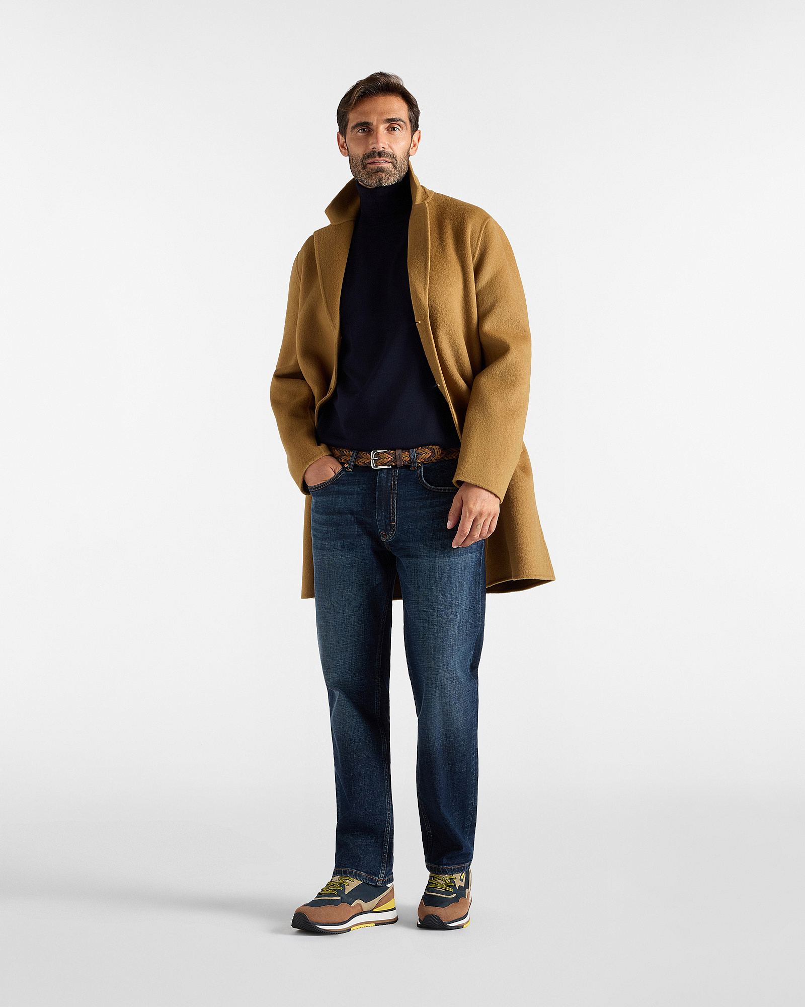Jeans 5 tasche regular 12 oz — Blu denim