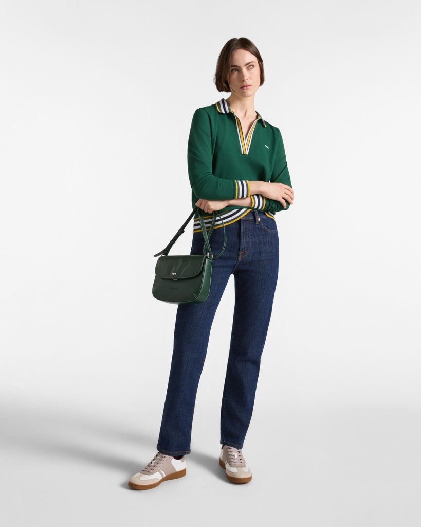Jeans donna 5 tasche regular — Blu denim
